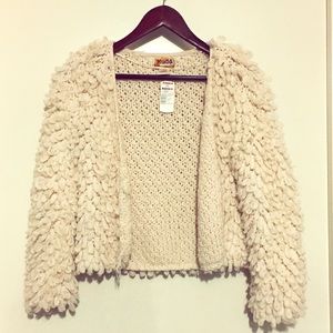 MUDD SWEATER OPEN Cardigan Size Large